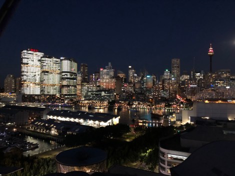 sydney at night